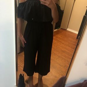 brand new with tags off the shoulder jumpsuit